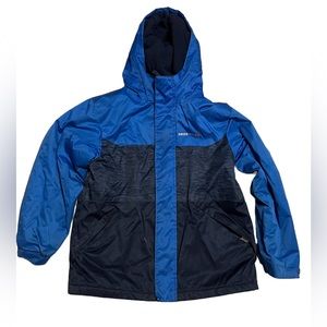 Swiss Tech boys blue coat. Lightly worn. Size Medium 8